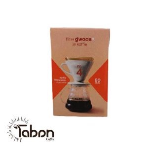 خرید فیلتر قهوه ساز فرانسه GWOON (سایز 4)