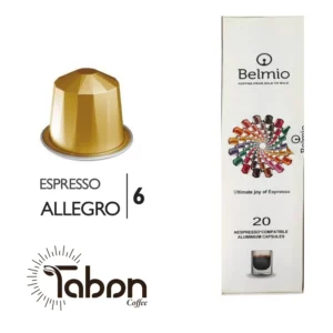 کپسول قهوه بلمیو مدل اسپرسو آلگرو