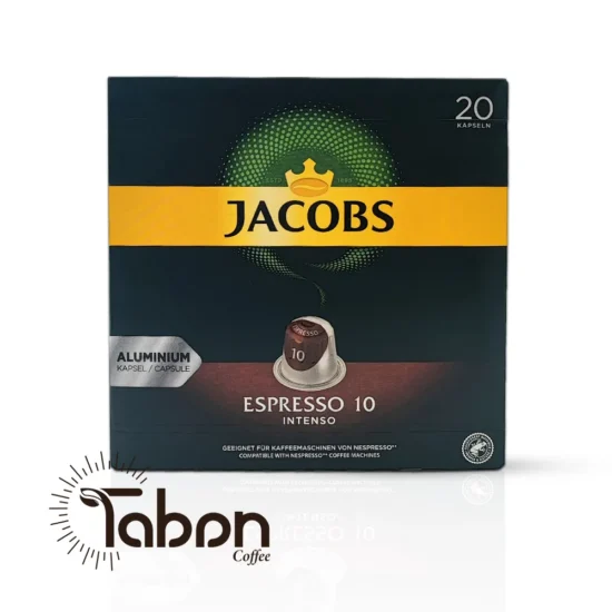 کپسول قهوه جاکوبز مدل Espresso Intenso (20 عددی)